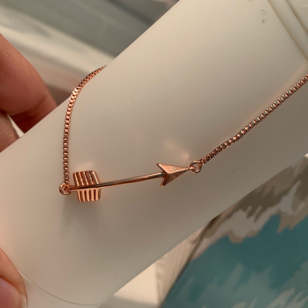 A Bronze arrow bracelet